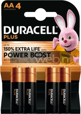 Duracell AA Akeline, 4-pack Front box
