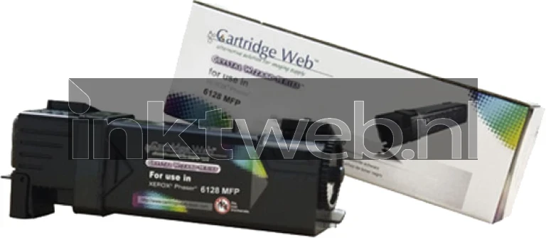 Xerox Phaser 6128 toner zwart Combined box and product