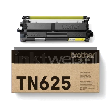 Brother TN-625Y geel Combined box and product