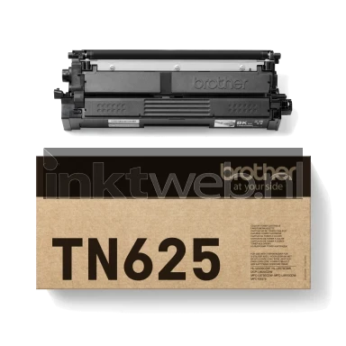 Brother TN-625BK zwart Combined box and product