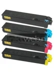 Huismerk Kyocera Mita TK-500/510/520 geel (Huismerk (compatible))