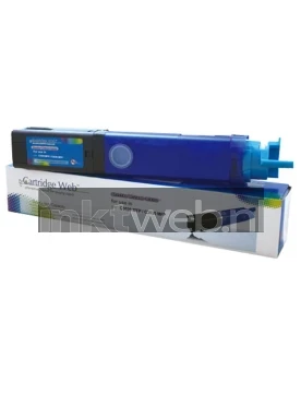 Oki C3520 cyaan Combined box and product