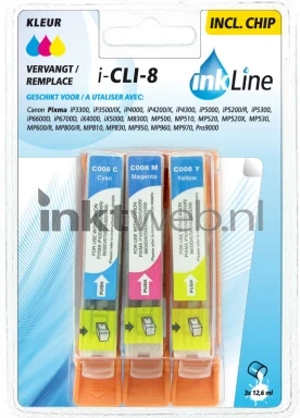 Huismerk Canon CLI-8CMY kleur