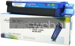 Huismerk Oki C5850 / C5950 / MC560 cyaan (Huismerk (compatible))