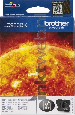 Brother LC-980BK zwart