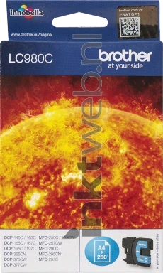 Brother LC-980C cyaan