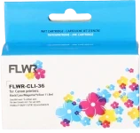 FLWR Canon CLI-36 kleur (Huismerk (compatible))