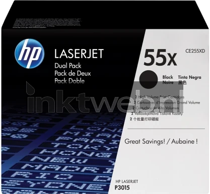 HP 55XD zwart