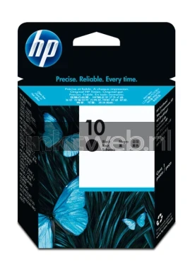 HP 10 zwarte printkop Front box