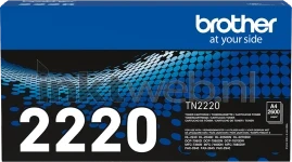 Brother TN-2220 zwart Front box