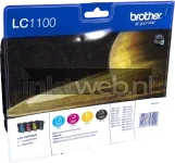 Brother LC-1100 Multipack zwart en kleur (Origineel)