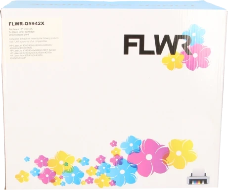 FLWR HP 38A zwart Front box