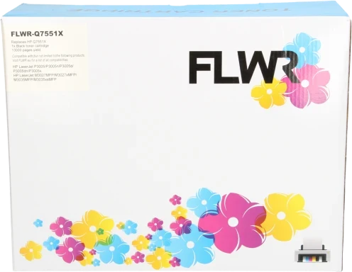 FLWR HP 51X zwart