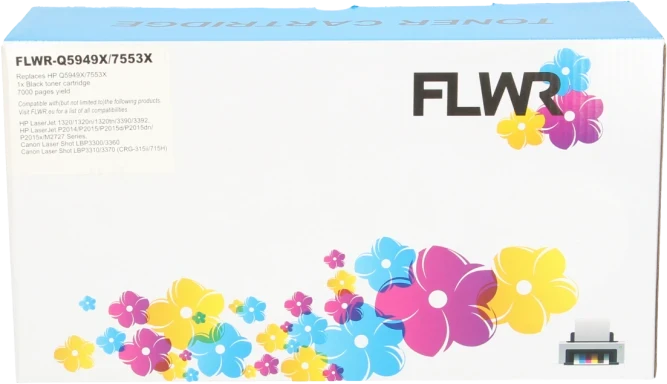 FLWR HP 49X zwart