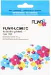 FLWR Brother LC-985C cyaan (Huismerk (compatible))