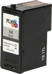 FLWR Lexmark 34XL zwart Product only