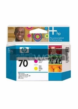HP 70 Magenta - Yellow Front box