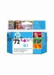 HP 72 Magenta-Cyaan Front box