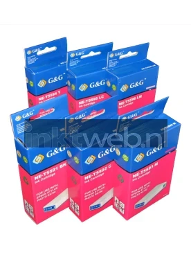 Huismerk Epson T5597 Multipack zwart en kleur