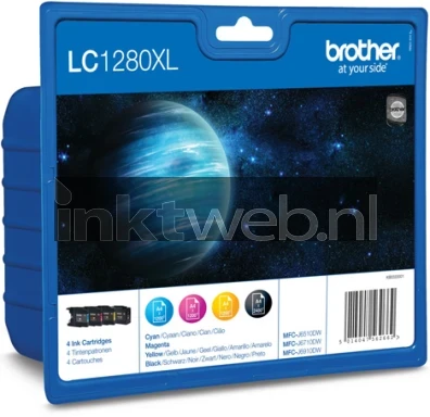 Brother LC-1280 Multipack zwart en kleur