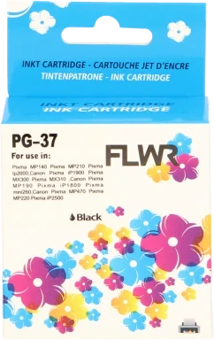 FLWR Canon PG-37 zwart