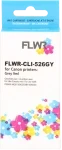 FLWR Canon CLI-526GY grijs (Huismerk (compatible))