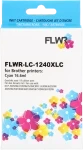 FLWR Brother LC-1240XL cyaan Front box