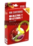 Huismerk Brother LC-1280XL geel (Huismerk (compatible))