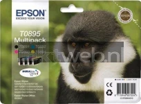 Epson T0895 Multipack zwart en kleur (Origineel)