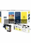 HP 90 Yellow Printkop Combined box and product