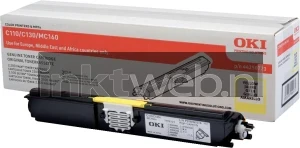 Oki C110/C130/MC160 HC Toner geel (Origineel Hoge Capaciteit)