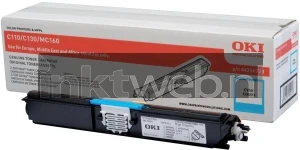 Oki C110/C130/MC160 HC Toner cyaan (Origineel Hoge Capaciteit)