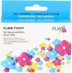 FLWR Epson T0551 zwart (Huismerk (compatible))