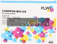 Huismerk Canon BCI-6 Multipack zwart en kleur (Huismerk (compatible))