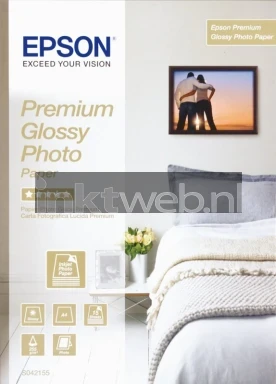 Premium glossy photo paper 255g/m2 A4 new Front box