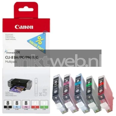 Canon CLI-8 Photo Multipack zwart