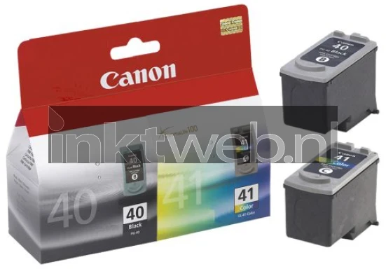 Canon PG-40/CL-41 (Opruiming 2 x 1-pack los) zwart en kleur