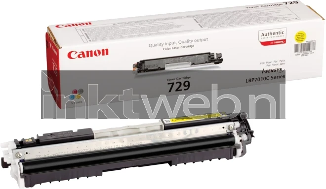 Canon 729-Y geel