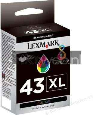 Lexmark 43XL kleur