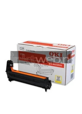 Oki C711 geel Combined box and product