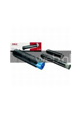 Oki 09002701 Toner zwart Combined box and product