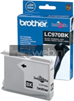 Brother LC-970BKBP2 (Opruiming 2 x 1-pack los) zwart