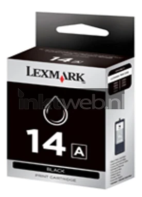 Lexmark 14A zwart Front box