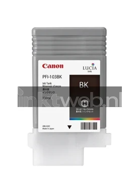Canon PFI-103BK zwart