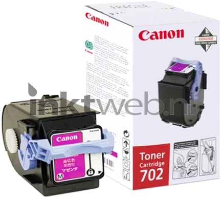 Canon 702 magenta Combined box and product