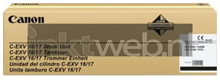 Canon C-EXV 16/17 zwart Front box