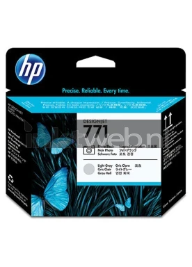 HP 771 foto zwart en licht grijs Front box