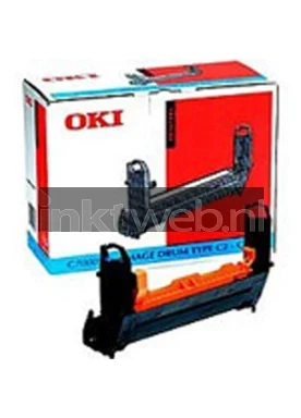 Oki 41962807 Drum Cyaan Combined box and product