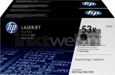 HP 53XD zwart (Origineel Hoge Capaciteit)