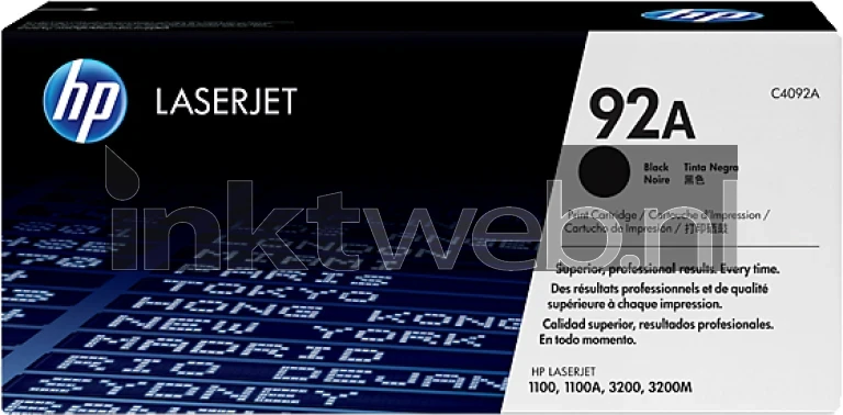 HP 92A zwart
